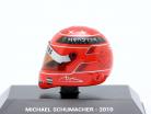 Michael Schumacher Mercedes MGP W01 formula 1 2010 helmet 1:8 Schuberth