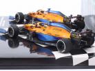 2-Car Set Ricciardo #3 ganador & Norris #4 2do Italia GP Fórmula 1 2021 1:43 Minichamps