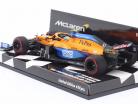 Lando Norris McLaren MCL35M #4 polacos posición Rusia GP Fórmula 1 2021 1:43 Minichamps
