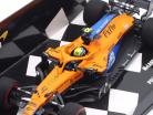 Lando Norris McLaren MCL35M #4 Поляки позиция Россия GP Формула 1 2021 1:43 Minichamps