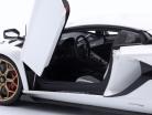 Lamborghini Aventador SVJ Byggeår 2019 perle hvid 1:18 AUTOart