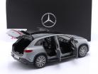 Mercedes-Benz EQS SUV (X296) Année de construction 2022 gris alpin 1:18 NZG