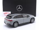 Mercedes-Benz EQS SUV (X296) 建設年 2022 アルパイングレー 1:18 NZG