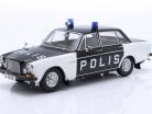 Volvo 164 полиция Швеция Год постройки 1970 черный / белый 1:18 Triple9