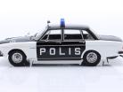 Volvo 164 警察 スウェーデン 建設年 1970 黒 / 白 1:18 Triple9