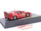 Ferrari F40 GTE #1 优胜者 6h Vallelunga 1996 Della Noce, Schiattarella 1:43 Altaya