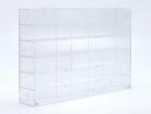 High quality acrylic showcase for 18 modelcars in scale 1:43 Jewel Cases
