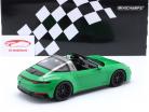 Porsche 911 (992) Targa 4 GTS Année de construction 2021 vert python 1:18 Minichamps