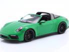 Porsche 911 (992) Targa 4 GTS 建设年份 2021 蟒蛇绿 1:18 Minichamps
