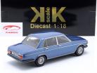 BMW 3.0 S (E3) 2 Série Année de construction 1971 bleu métallique 1:18 KK-Scale