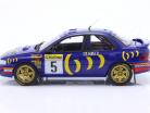Subaru Impreza 555 #5 победитель Rallye Monte Carlo 1995 Sainz, Moya 1:18 Kyosho