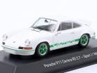 Porsche 911 Carrera RS 2.7 Sport (M471) hvid / grøn 1:43 Spark