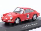 Porsche 911 Eberhard Mahle #47 rød 1:43 Spark