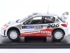 Peugeot 206 WRC #1 ganhador Rallye Finlândia 2002 Burns, Reid 1:24 Altaya