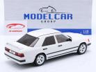 Mercedes-Benz W124 Tuning year 1986 white 1:18 Model Car Group