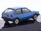Volkswagen VW Polo MK2 Coupe GT year 1985 blue metallic 1:43 Ixo