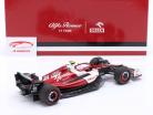 Zhou Guanyu Alfa Romeo C42 #24 10-е место Бахрейн GP формула 1 2022 1:18 Minichamps