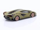 Lamborghini Sian FKP 37 Apresentação esteira verde oliva 1:64 TrueScale