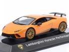 Lamborghini Huracan Performante 建設年 2017 オレンジ 1:43 Altaya