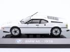 BMW M1 Anno di costruzione 1978 bianco 1:43 Altaya