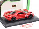 Ford GT Heritage Edition 2022 #16 rot 1:32 Bburago