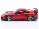 Porsche 911 GT2 RS Baujahr 2018 rot / schwarz 1:43 Bburago