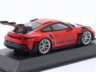 Porsche 911 (992) GT3 RS Baujahr 2022 karminrot 1:43 Spark