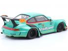 Porsche 911 (993) RWB Rauh-Welt Body-Kit Vaillant 2022 grøn 1:18 GT-Spirit