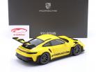 Porsche 911 (992) GT3 RS Anno di costruzione 2022 giallo da corsa 1:18 Norev
