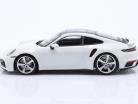 Porsche 911 (992) Turbo S 建設年 2021 白 1:18 Minichamps