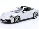 Porsche 911 (992) Targa 4 GTS Año de construcción 2021 Plata GT metálico 1:18 Minichamps