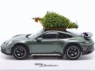 Porsche 911 Dakar jul udgave 2023 mørkegrøn metallisk 1:43 Spark