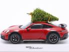 Porsche 911 Dakar Christmas edition 2023 carmine 1:43 Spark