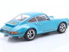 Singer Coupe Porsche 911 Modificación azul turquesa 1:18 KK-Scale