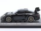 Porsche 911 (992) GT3 RS 2023 negro / los dorados llantas 1:43 Minichamps