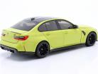 BMW M3 (G80) Competition Année de construction 2020 jaune métallique 1:18 Minichamps