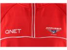 Bianchi / Chilton Marussia Equipo Sudadera Fórmula 1 2013 rojo / blanco Tamaño L
