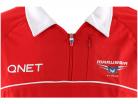 Bianchi / Chilton Marussia Team Polo-Shirt Formel 1 2013 rot / weiß Größe M