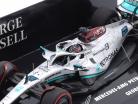 G. Russell Mercedes-AMG F1 W13 #63 4to Bahréin GP fórmula 1 2022 1:43 Minichamps