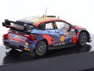 Hyundai i20 N Rally1 #11 勝者 ラリー アクロポリス 2022 Neuville, Wydaeghe 1:43 Ixo
