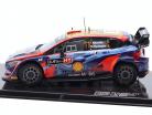 Hyundai i20 N Rally1 #11 gagnant se rallier acropole 2022 Neuville, Wydaeghe 1:43 Ixo