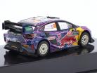 Ford Puma Rally1 #19 se rallier acropole 2022 Loeb, Galmiche 1:43 Ixo