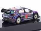 Ford Puma Rally1 #7 4º corrida Itália 2022 Loubet, Landais 1:43 Ixo
