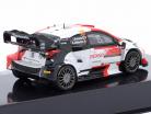 Toyota GR Yaris Rally1 #18 se rallier Monte Carlo 2022 Katsuta, Johnston 1:43 Ixo