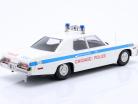 Dodge Monaco Chicago Police Byggeår 1974 hvid / blå 1:18 KK-Scale
