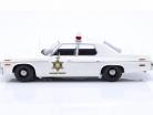 Dodge Monaco Hazzard County Police Anno di costruzione 1974 bianco 1:18 KK-Scale