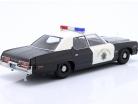 Dodge Monaco California Highway Patrol Año de construcción 1974 negro / blanco 1:18 KK-Scale