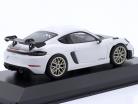 Porsche 718 (982) Cayman GT4 RS 2021 weiß / Neodym-Felgen 1:43 Minichamps