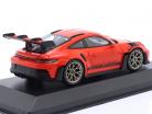 Porsche 911 (992) GT3 RS 2023 rouge / doré jantes & décor 1:43 Minichamps