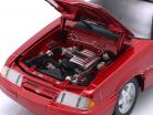 Ford Mustang 5.0 LX Bouwjaar 1993 electric rood 1:18 GMP